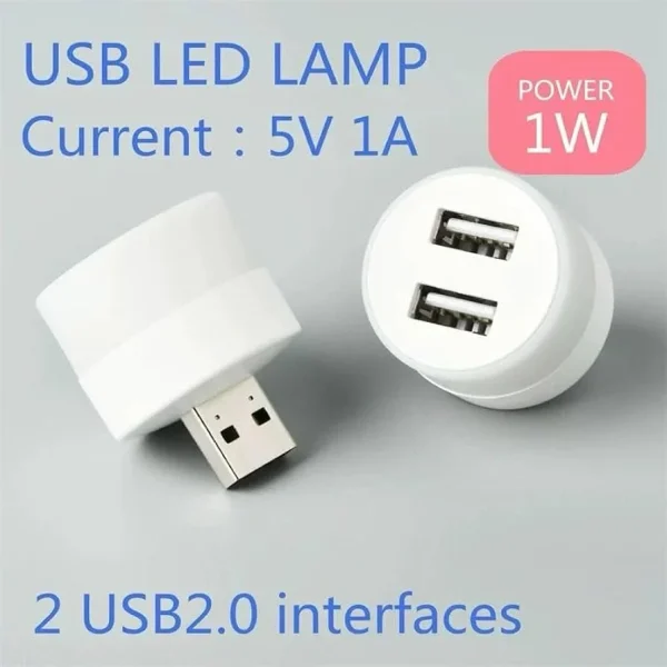 Portable USB Night Light Splitter